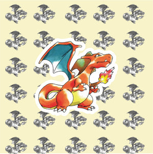 Charizard Pokemon Sticker