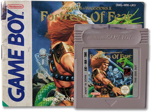 Wizards & Warriors X: The Fortress of Fear - with manual