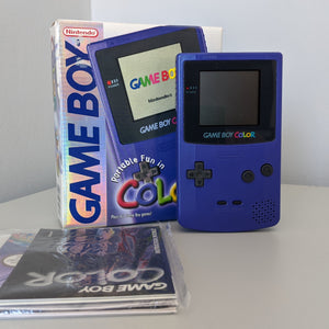 Nintendo Gameboy Colour - Purple - Complete in box